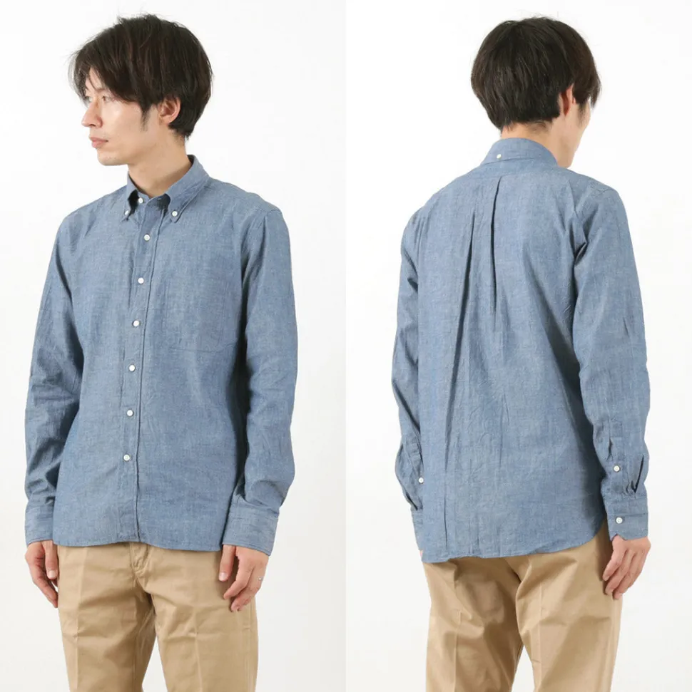 ROCOCO / Selvage Chambray Button Down Shirt