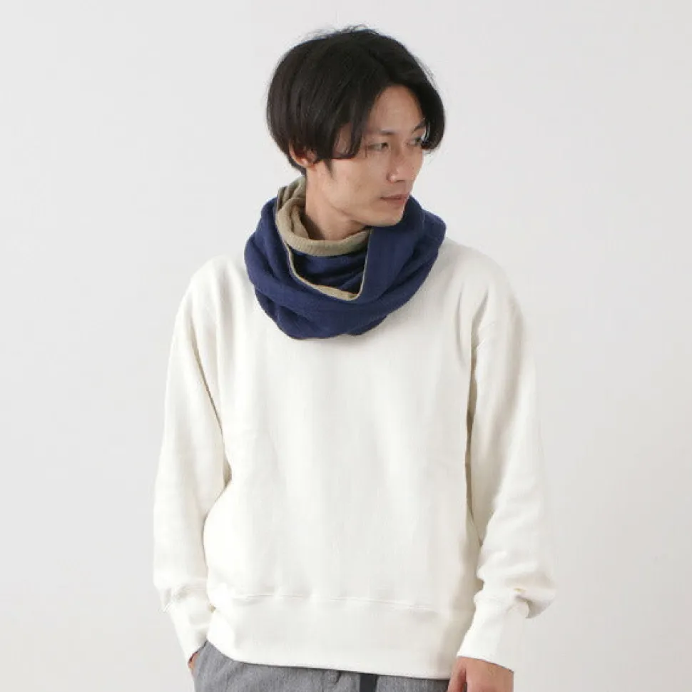 ROCOCO / 2-Tone Snood Reversible Imabari Scarf