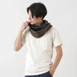 ROCOCO / 2-Tone Snood Reversible Imabari Scarf