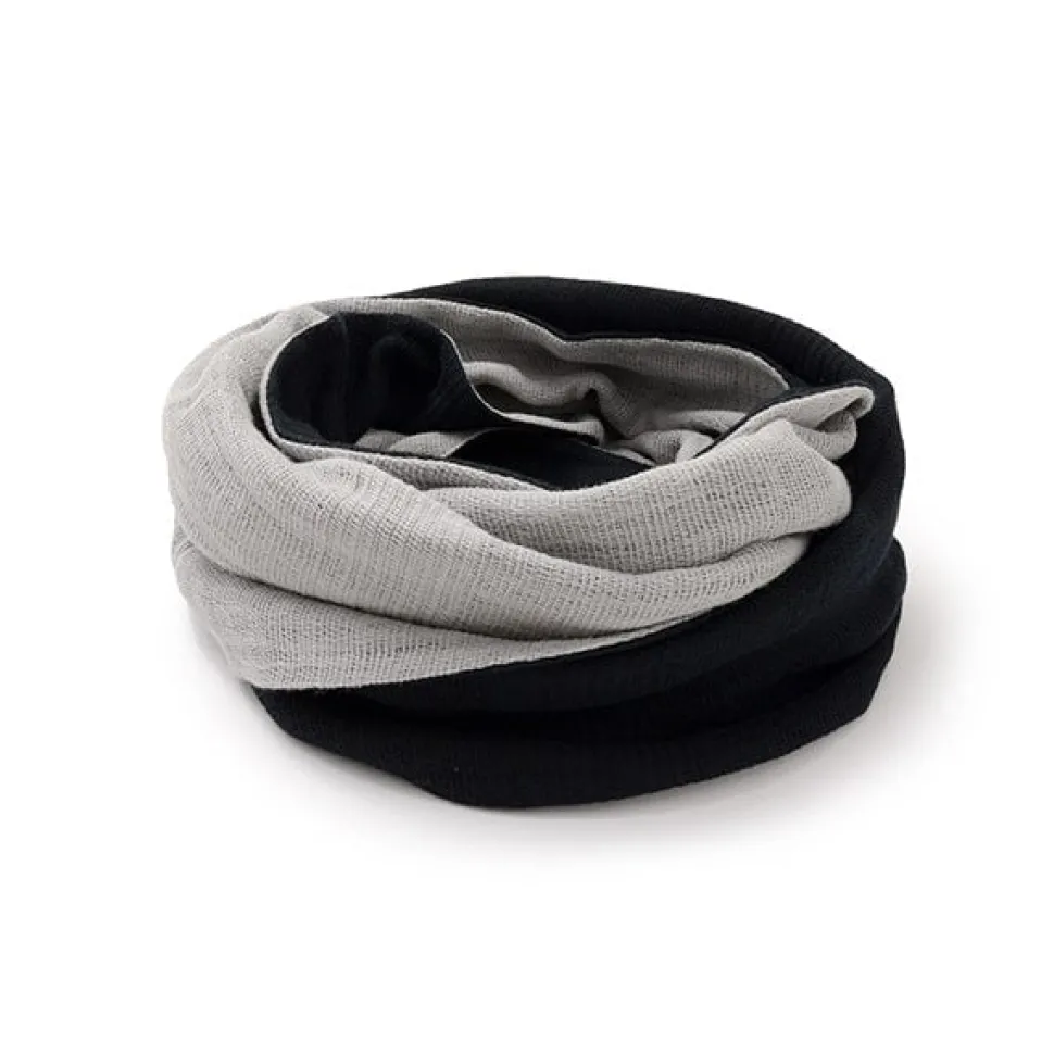 ROCOCO / 2-Tone Snood Reversible Imabari Scarf