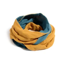 ROCOCO / 2-Tone Snood Reversible Imabari Scarf