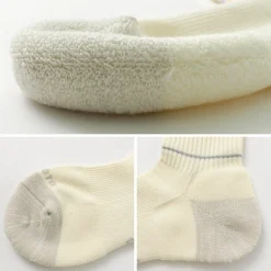 ROTOTO / All Rounder 2 Stripe Merino Crew Socks