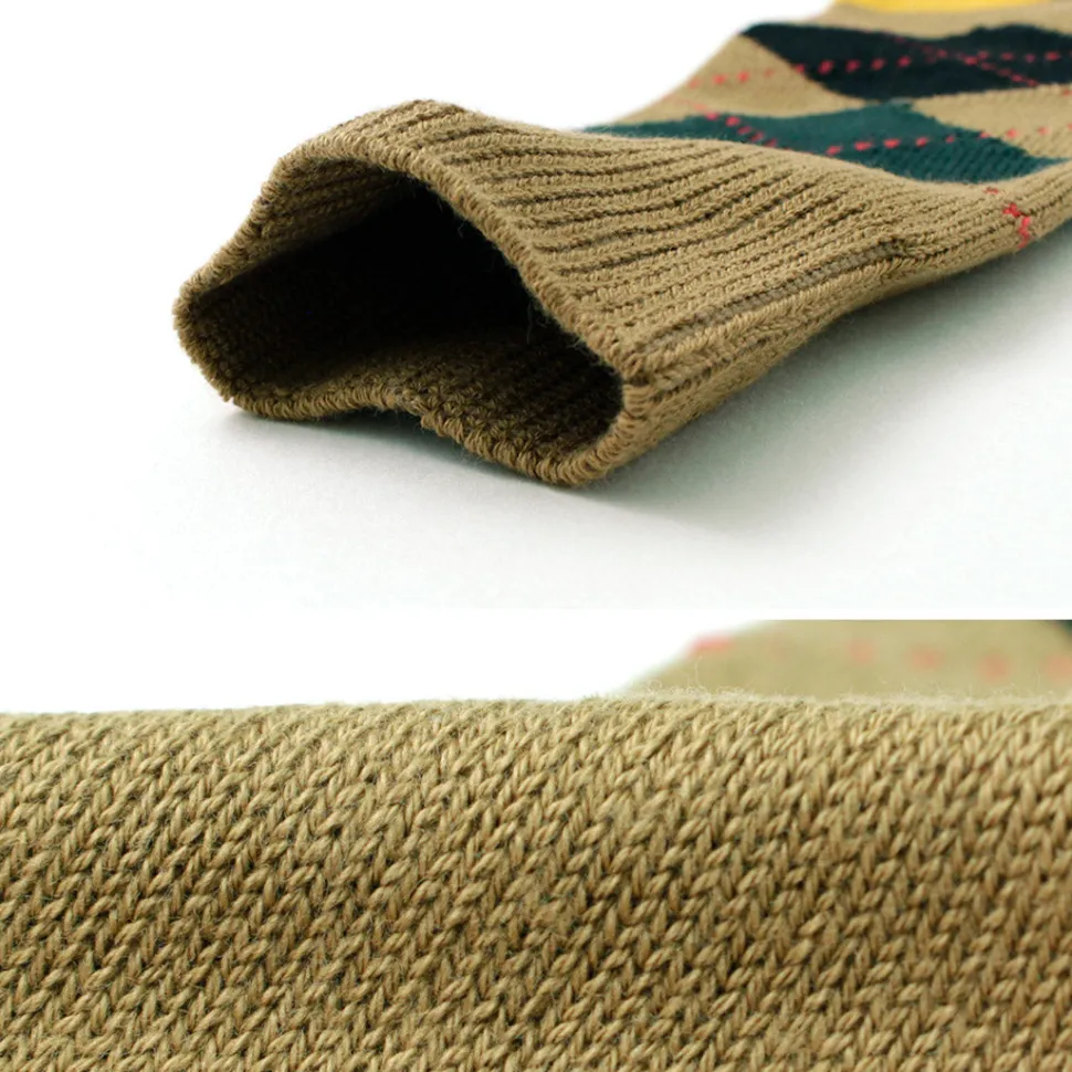 ROTOTO / Argyle Crew Socks