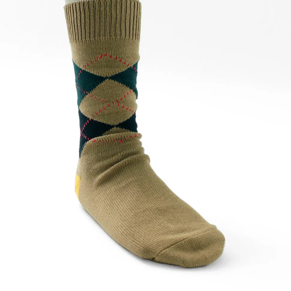 ROTOTO / Argyle Crew Socks
