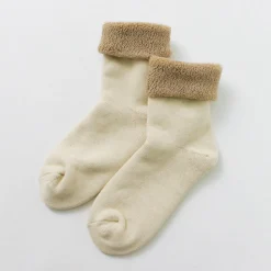 ROTOTO / Double Face Cozy Sleeping Socks Extra Fine Merino