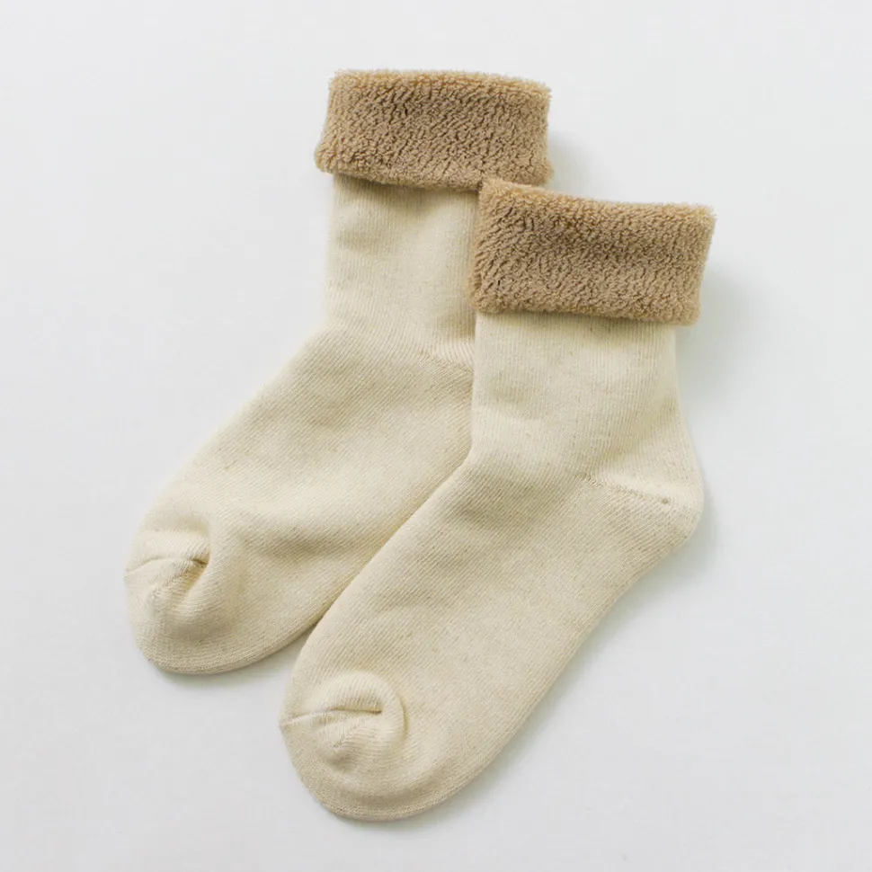 ROTOTO / Double Face Cozy Sleeping Socks Extra Fine Merino