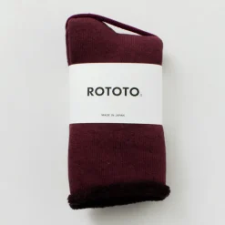 ROTOTO / Double Face Cozy Sleeping Socks Extra Fine Merino
