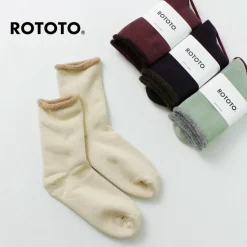 ROTOTO / Double Face Cozy Sleeping Socks Extra Fine Merino