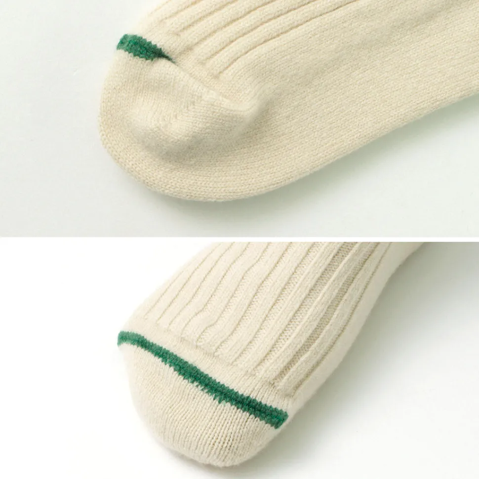 ROTOTO / Merino Lambs Wool Striped Socks