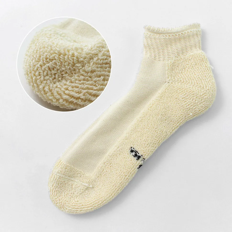 ROTOTO / Organic daily 3 pack ankle socks