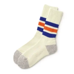 ROTOTO / R1255 Coarse Ribbed Old School Socks