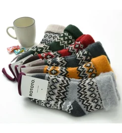 ROTOTO / R1260 Comfy Room Socks NORDIC