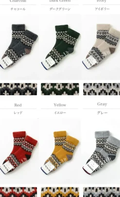 ROTOTO / R1260 Comfy Room Socks NORDIC