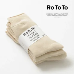 ROTOTO / R1123 Daily 3 pack socks