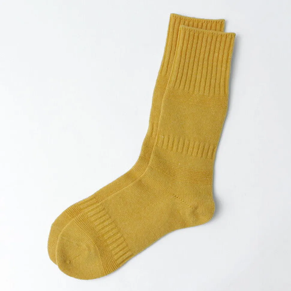 ROTOTO / R1378 Gandy pattern crew socks