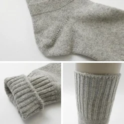 ROTOTO / R1378 Gandy pattern crew socks