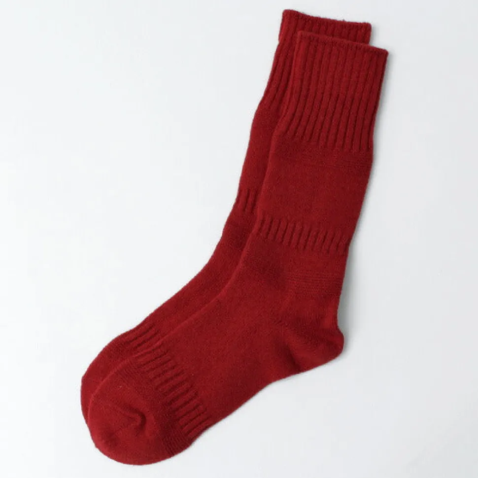 ROTOTO / R1378 Gandy pattern crew socks