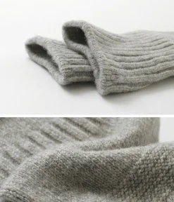 ROTOTO / R1378 Gandy pattern crew socks