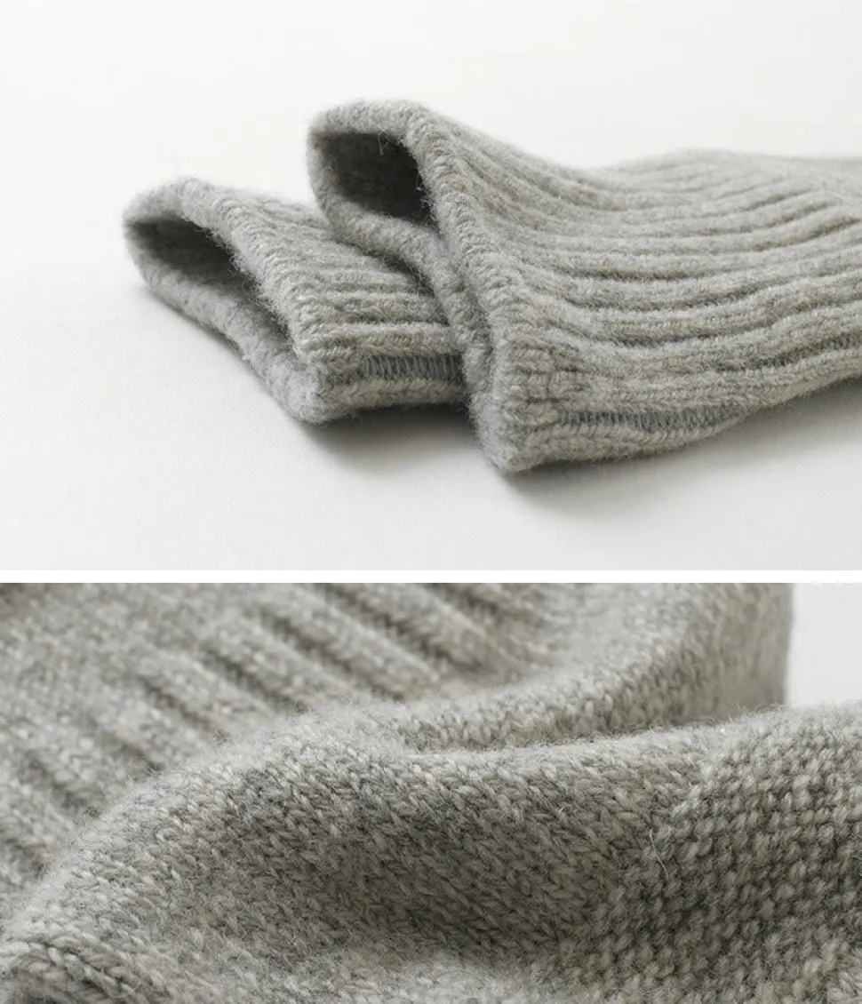 ROTOTO / R1378 Gandy pattern crew socks