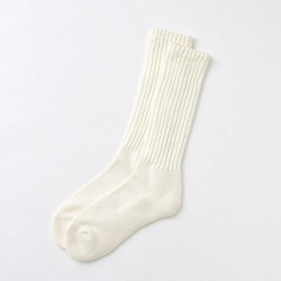 ROTOTO / R1334 Loose pile crew socks