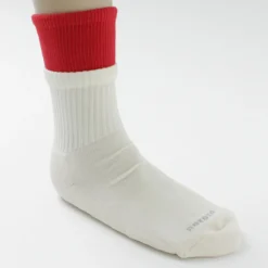ROTOTO / R1421 Organic cotton double layer crew socks
