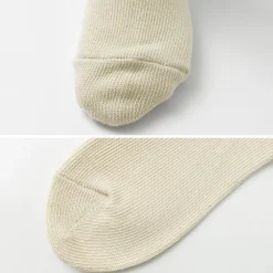 ROTOTO / R1427 Organic Daily 3 Pack Ribbed Crew Socks