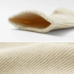 ROTOTO / R1427 Organic Daily 3 Pack Ribbed Crew Socks