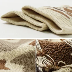 ROTOTO / R1339 Pile camo crew socks