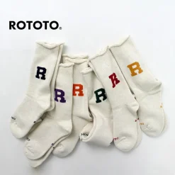 ROTOTO / Raffy Sweat Socks R Logo