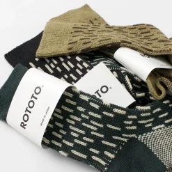 ROTOTO / Raindrop Crew Socks