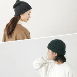 ROTOTO / Super soft 2-way beanie Stripe