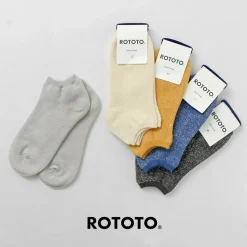 ROTOTO / Washi Pile Short Socks