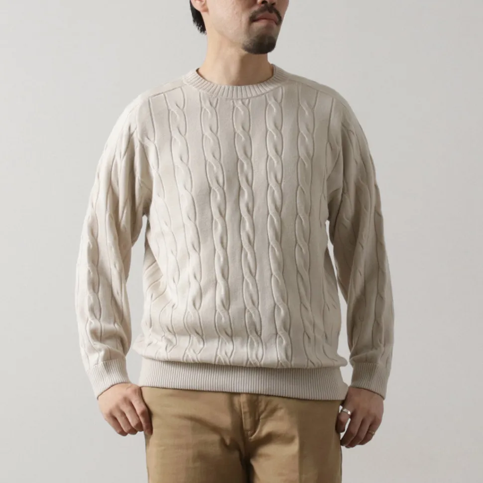 RYE TENDER / Bleecker Cable Sweater
