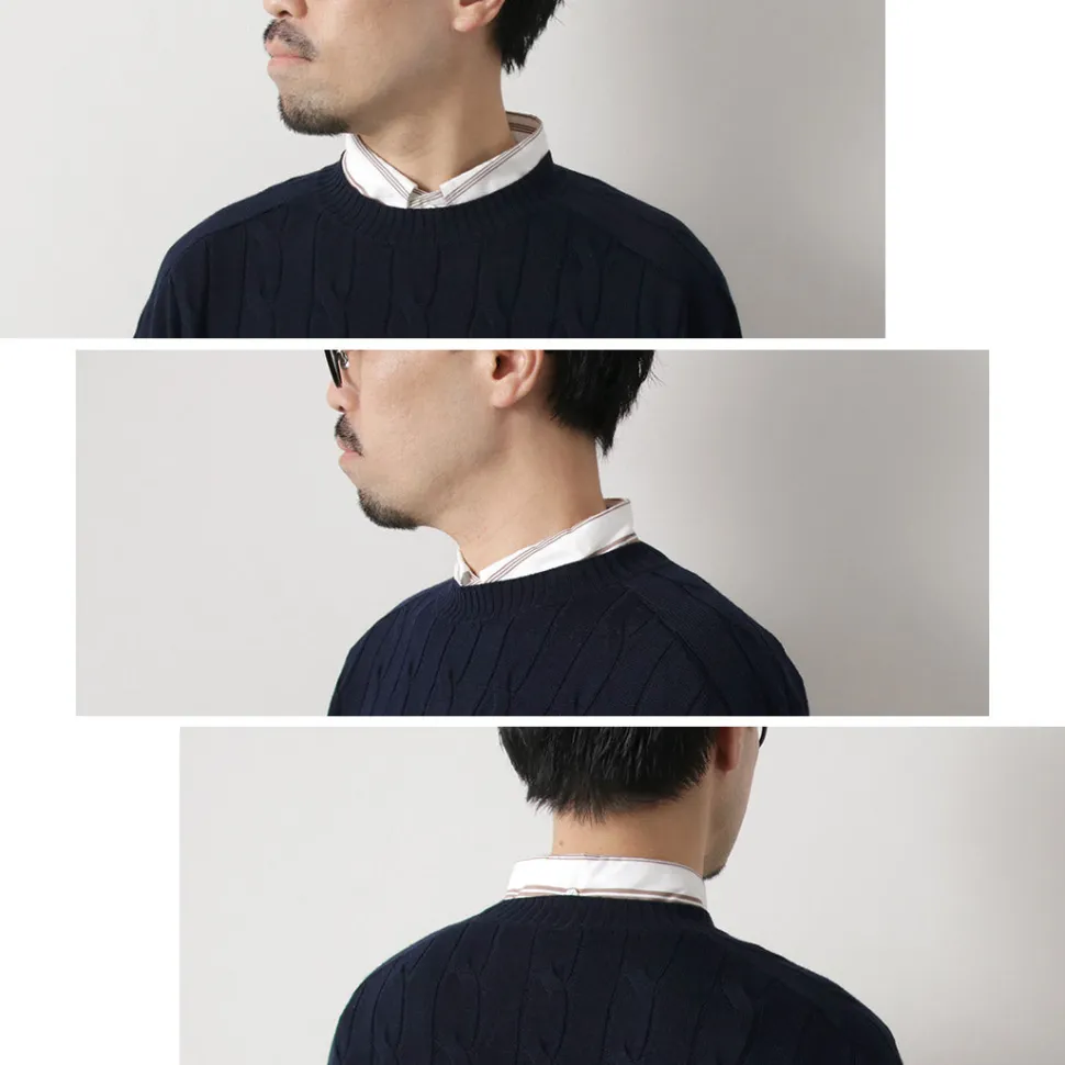 RYE TENDER / Bleecker Cable Sweater