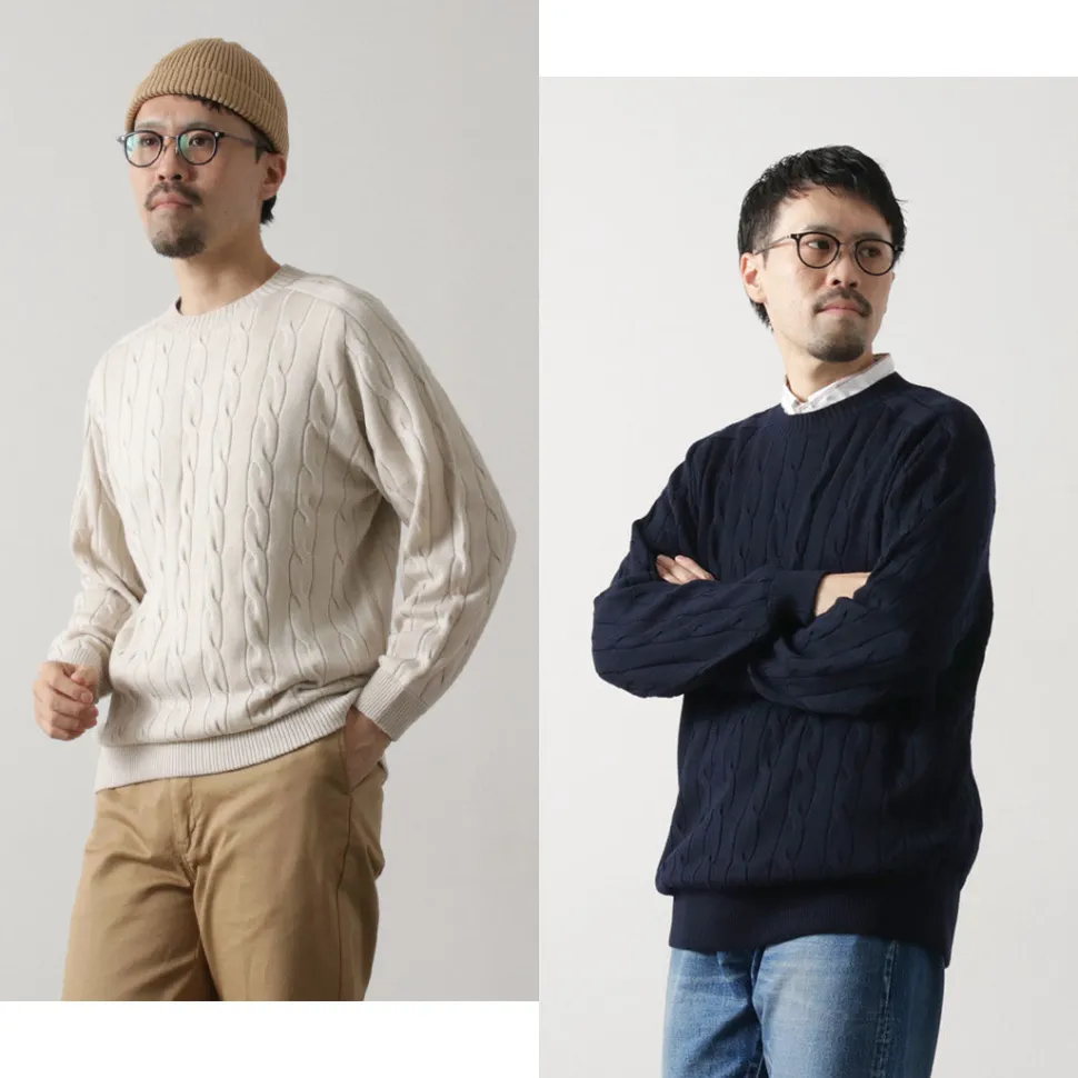 RYE TENDER / Bleecker Cable Sweater