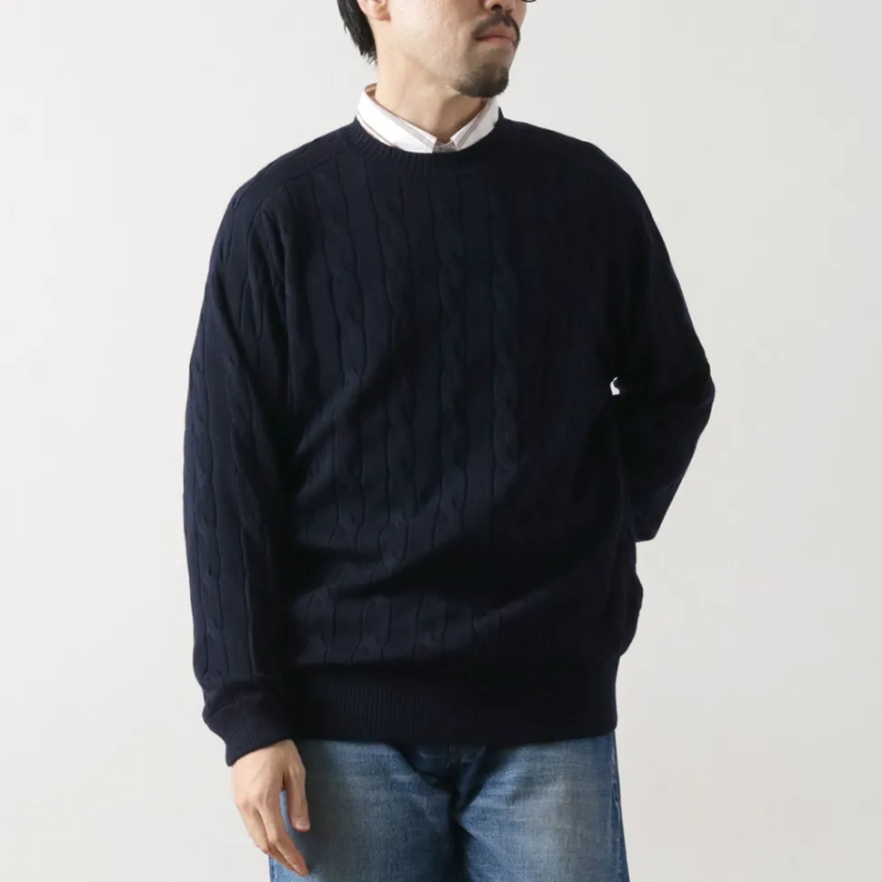 RYE TENDER / Bleecker Cable Sweater