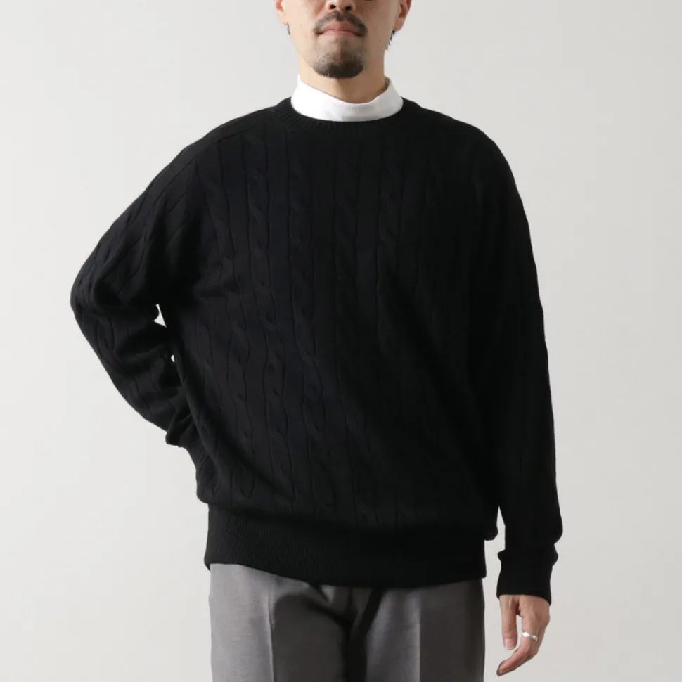 RYE TENDER / Bleecker Cable Sweater
