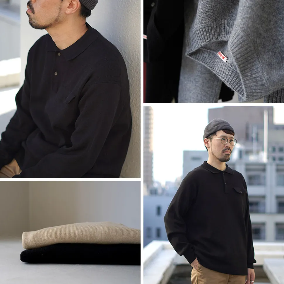 RYE TENDER / Murray knit polo