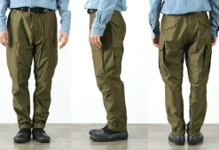 SAGE DE CRET / Tapered Cargo Pants/Moleskin