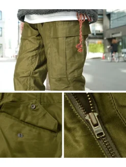 SAGE DE CRET / Tapered Cargo Pants/Moleskin