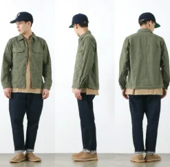 SANCA / 15.5 oz. denim tapered 5P pants