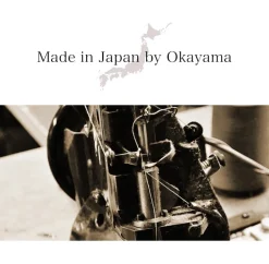 SANCA / Black denim tapered 5P trousers