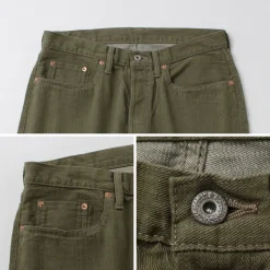 SANCA / UK Green Denim Tapered 5-Pants