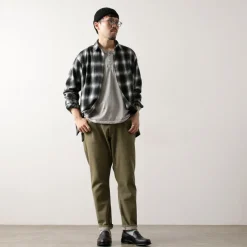 SANCA / UK Green Denim Tapered 5-Pants