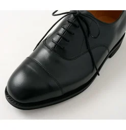 SANDERS / Cap Toe Oxford Leather Shoes - Exclusive Model