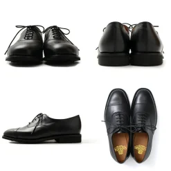 SANDERS / Cap Toe Oxford Leather Shoes - Exclusive Model