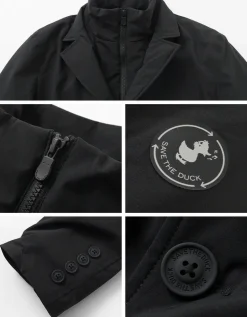 SAVE THE DUCK / Helmut Recycled Synthetic Down Chester Coat