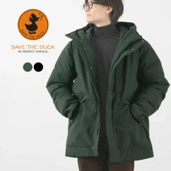 SAVE THE DUCK / Phyllis Synthetic Down Hooded Middle Jacket