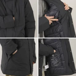 SAVE THE DUCK / Phyllis Synthetic Down Hooded Middle Jacket