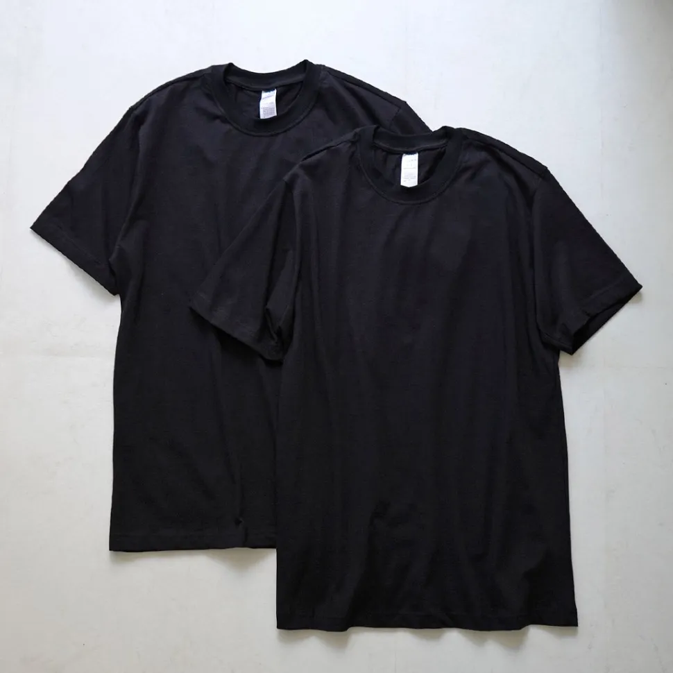 SCHIESSER / American Crew Neck 2 Pack T-Shirt